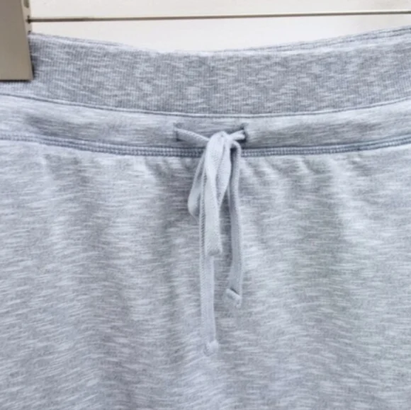 Athleta Techie Terry Athletic Skirt Size (M Tall) Heathered Gray EUC - Picture 4 of 7